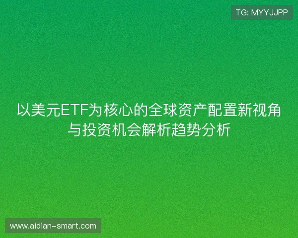 以美元ETF为核心的全球资产配置新视角与投资机会解析趋势分析